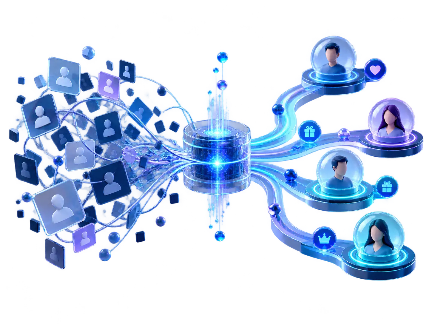 Connected consumer relationships across discovery, purchase and engagement